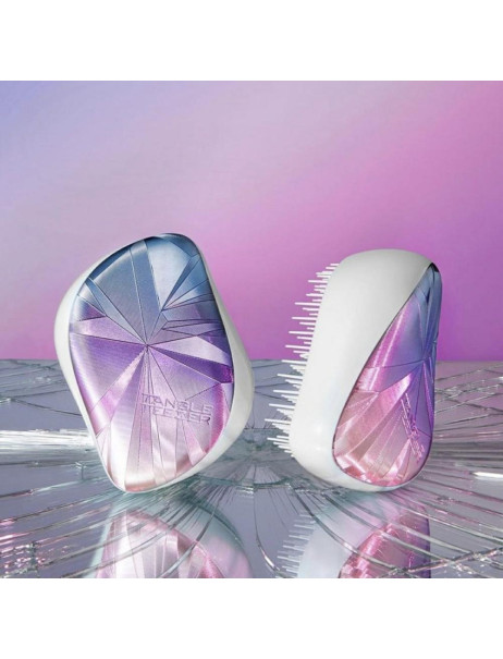 Компактний гребінець Tangle Teezer Compact Styler Smashed Holo Blue