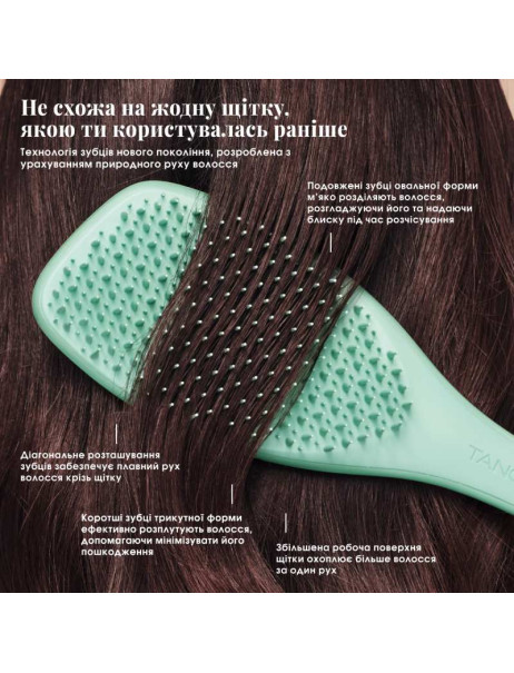 Tangle Teezer The Complete Carebrush Glistening Jade Щітка для волосся