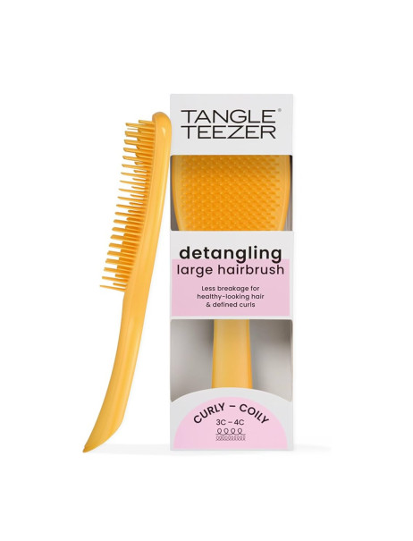 Tangle Teezer The Ultimate Detangler Large Naturally Curly Daffodil Yellow Расческа для волос