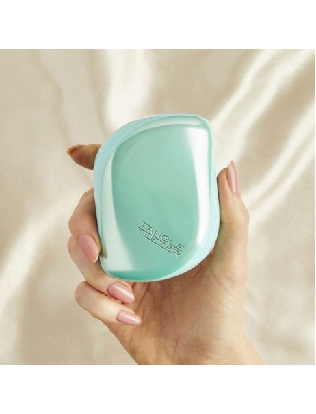 Tangle Teezer Compact Styler Frosted Teal Chrome Щітка для волосся
