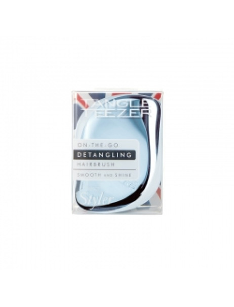 Compact Styler Sky Blue Delight Chrome Tangle Teezer