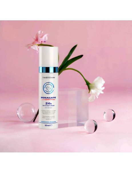 Tebiskin Rosagate 24h Day & Night Cream Денний та нічний крем-гель для зменшення почервоніння шкіри