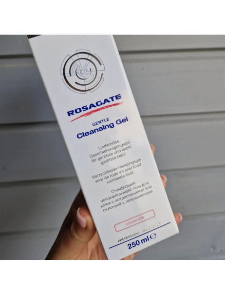 Tebiskin Rosagate Gentle Cleansing Gel Делікатний очищуючий гель із заспокійливою дією для шкіри, схильної до куперозу