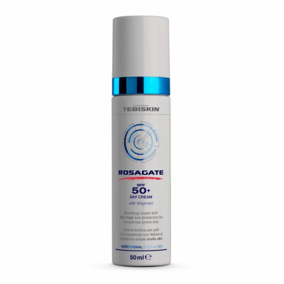 Tebiskin Rosagate SPF50+ Day Cream Денний сонцезахисний крем для шкіри з куперозом