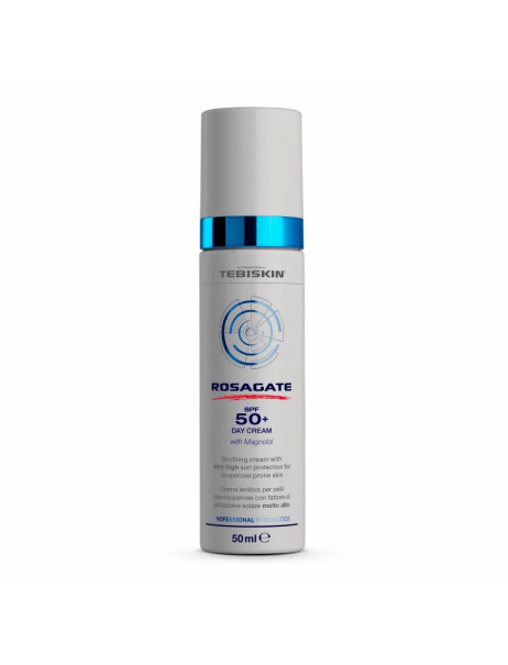 Tebiskin Rosagate SPF50+ Day Cream Денний сонцезахисний крем для шкіри з куперозом