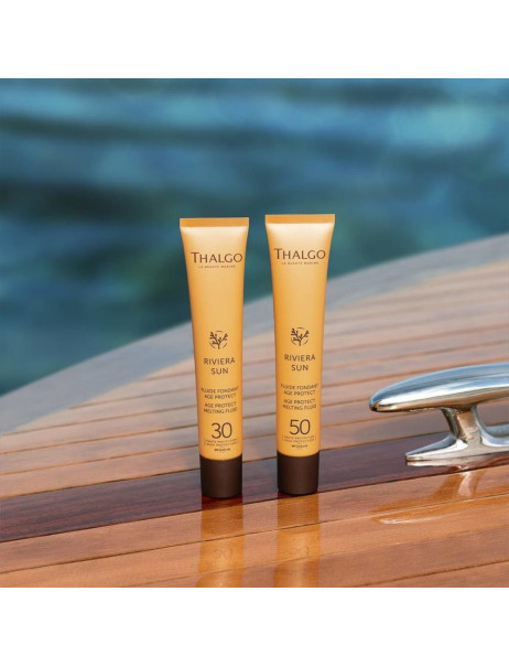Thalgo Riviera Sun Age Protect Melting Fluid SPF30 Омолоджуюча тануча емульсія