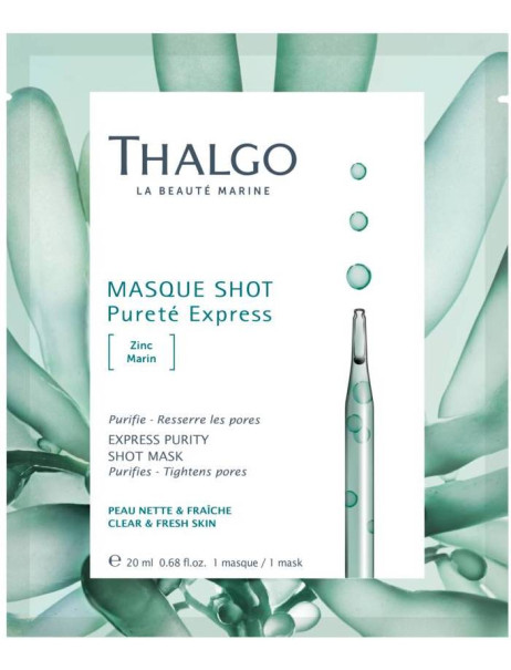 Thalgo Express Purity Shot Mask Маска Експрес чистота з морським цинком