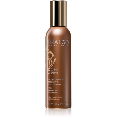 Thalgo SPF 6 Satin Tanning Oil атласну масло для засмаги 