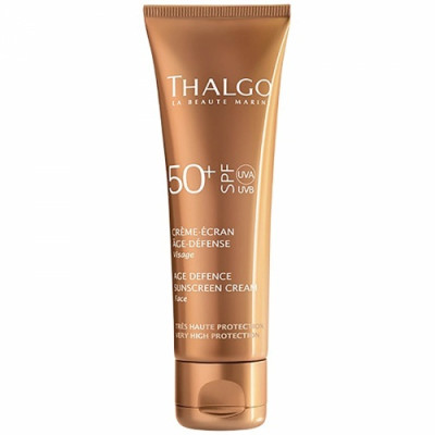 Thalgo Age Defence Sun Screen Cream Сонцезахисний крем, що попереджає старіння шкіри SPF50 + 