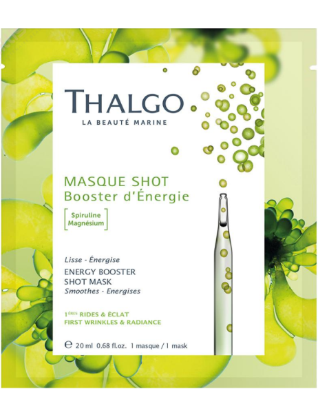Thalgo Energy Booster Shot Mask Маска проти втоми на основі активної спіруліни