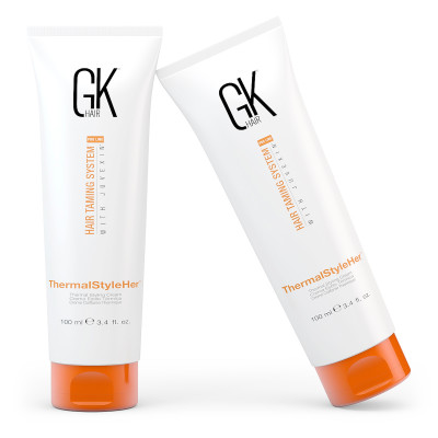 Global Keratin Hair Thermal Style Her Защитный крем для горячей укладки волос