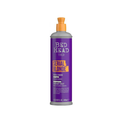 Tigi Bed Head Serial Blonde Purple Toning Shampoo Фіолетовий тонувальний шампунь для блондованого волосся