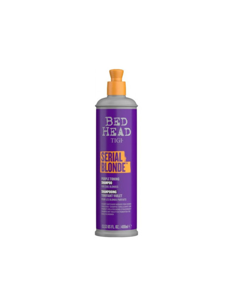 Tigi Bed Head Serial Blonde Purple Toning Shampoo Фиолетовый тонировочный шампунь для блондированных волос
