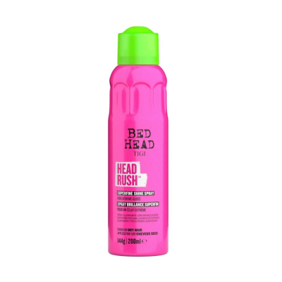 Tigi Bed Head Headrush Hair Spray Спрей-блиск для волосся