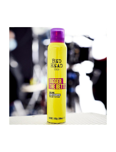 Tigi Bed Head Bigger The Better Volume Foam Shampoo Шампунь-пенка для объема волос
