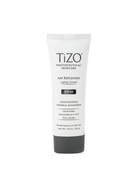 TiZO Photoceutical Skincare AM Replenish Lightly Tinted SPF 40 Денний живильний крем з легким відтінком