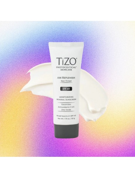 TiZO Photoceutical Skincare AM Replenish Non-Tinted SPF 40 Денний живильний крем без відтінку знижка