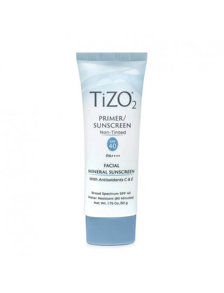 TiZO 2 Facial Primer/Sunscreen Non-tinted SPF 40 PA++++ Крем/праймер мінеральний сонцезахисний без відтінку