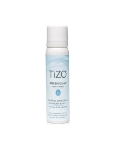 TiZO SheerFoam Body & Face Non-Tinted SPF 30 Мінеральна сонцезахисна пінка для обличчя та тіла без відтінку - Написати відгук