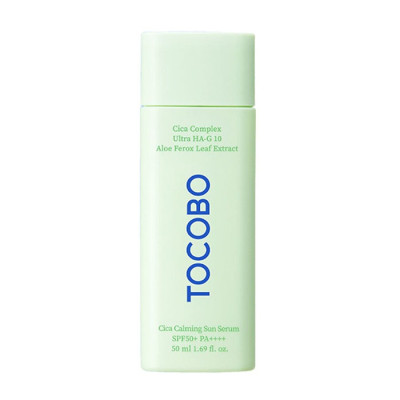 Tocobo Cica Calming Sun Serum SPF50+ PA++++ Зволожуюча сонцезахисна сироватка