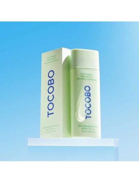 Tocobo Cica Calming Sun Serum SPF50+ PA++++ Увлажняющая солнцезащитная сыворотка