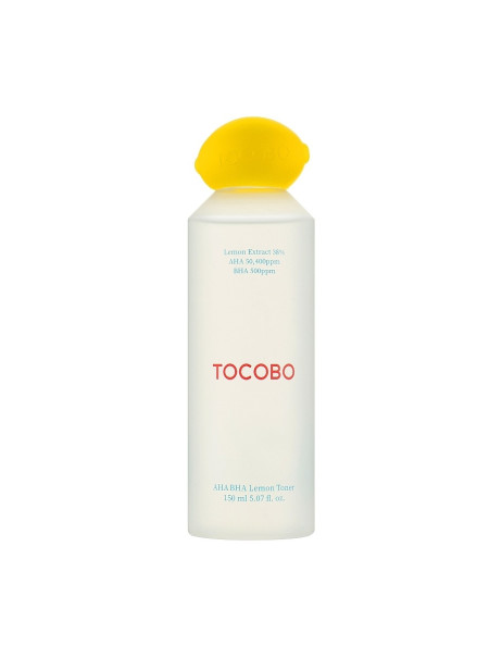 Tocobo AHA BHA Lemon Toner Лимонний тонер з AHA та BHA кислотами
