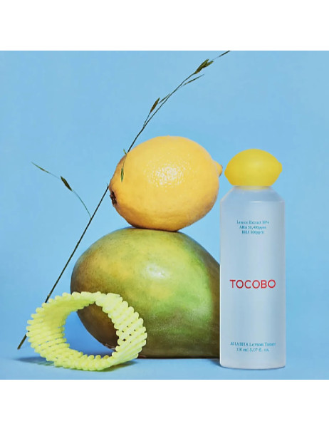 Tocobo AHA BHA Lemon Toner Лимонний тонер з AHA та BHA кислотами