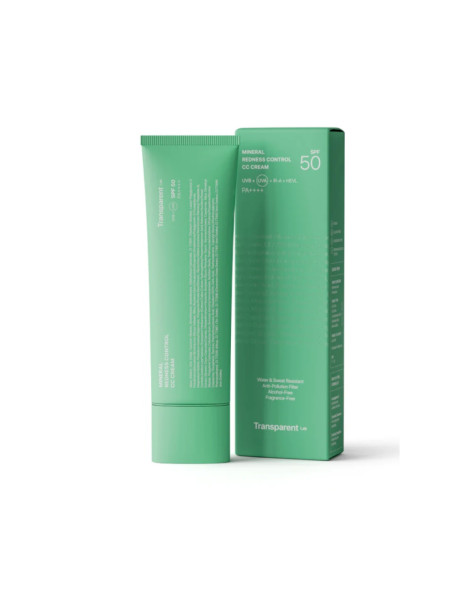 Transparent Lab Mineral Redness Control CC Cream SPF50 Мінеральний СС-крем для контролю почервоніння