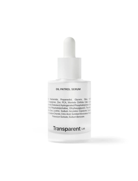 Transparent Lab Oil Patrol Serum Матуюча сироватка для обличчя