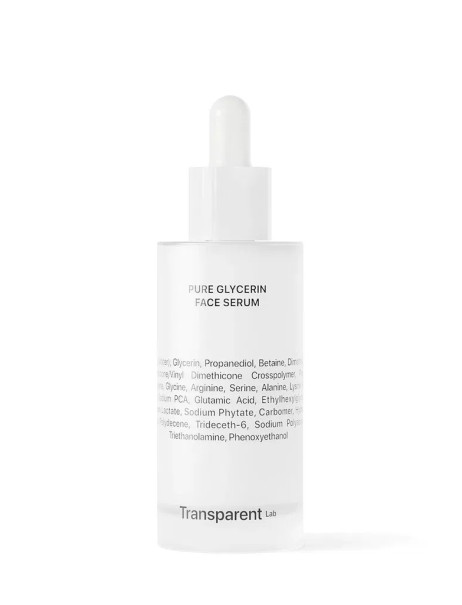 Transparent Lab Pure Glycerin Face Serum Зволожуюча сироватка з гліцерином