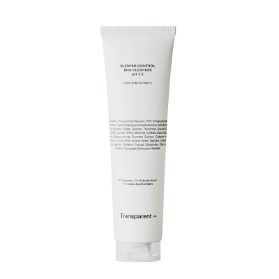 Transparent Lab Blemish Control BHA Cleanser Засіб для глибокого очищення зрілої шкіри та схильної до акне