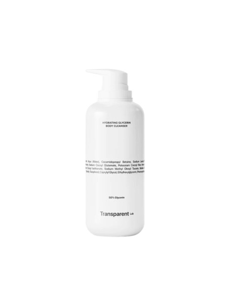 Transparent Lab Hydrating Glycerin Body Cleanser Зволожуючий засіб для очищення тіла з гліцерином