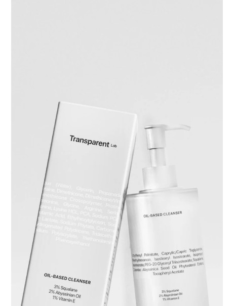 Transparent Lab Oil-Based Cleanser