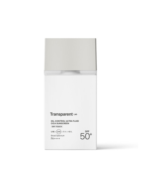 Transparent Lab Oil-Control Ultra Fluid Cica Sunscreen Сонцезахисний крем із центелою для контролю жирності шкіри