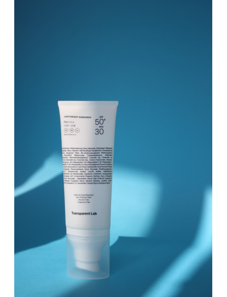 Transparent Lab Lightweight Sunscreen SPF 50+ Легкий сонцезахистний крем