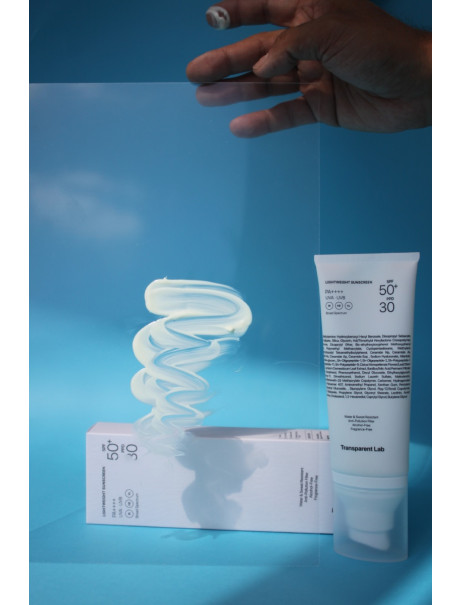 Transparent Lab Lightweight Sunscreen SPF 50+ Легкий сонцезахистний крем