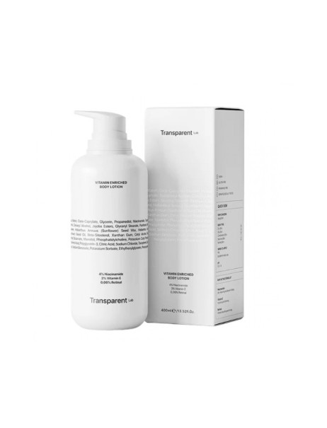 Transparent Lab Vitamin Enriched Body Lotion Збагачений вітамінами лосьйон для тіла
