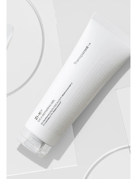 Transparent Lab Zi-K Cica Repairing Gel Відновлюючий гель для обличчя з екстрактом центели