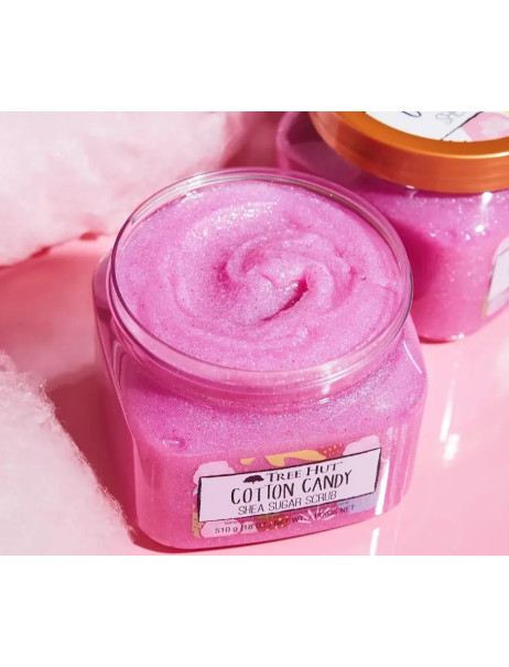 Tree Hut Cotton Candy Sugar Scrub Цукровий скраб для тіла з ароматом солодкої вати