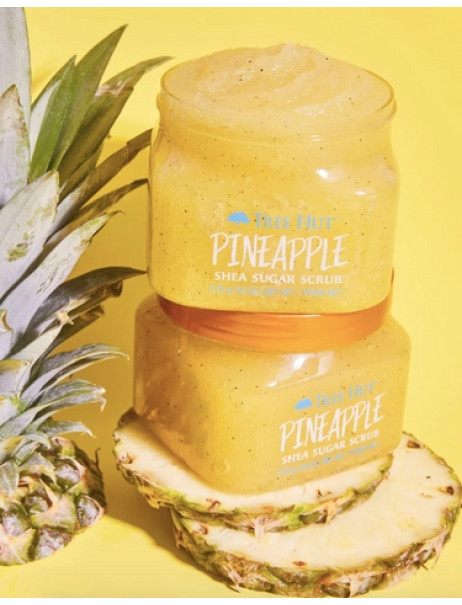 Tree Hut Pineapple Sugar Scrub Цукровий скраб для тіла з ароматом ананасу