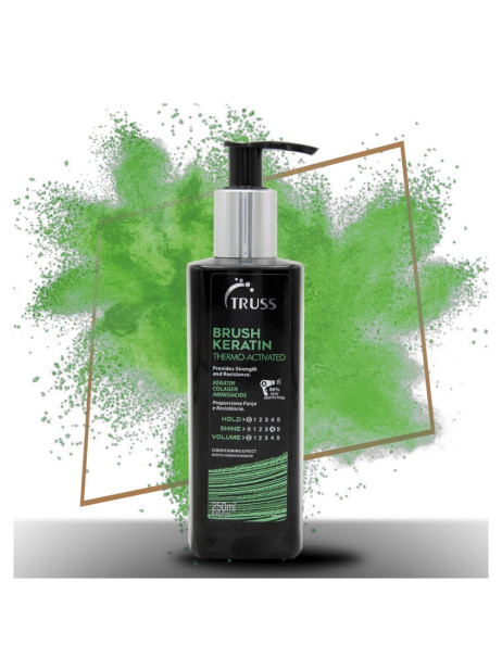 Truss Brush Keratin Thermo-Activated Восстанавливающее средство на основе кератина и коллагена
