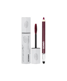 Unico Burgundy Rush Beauty Duo Набір туш бургунді + олівець для губ і очей - Написати відгук