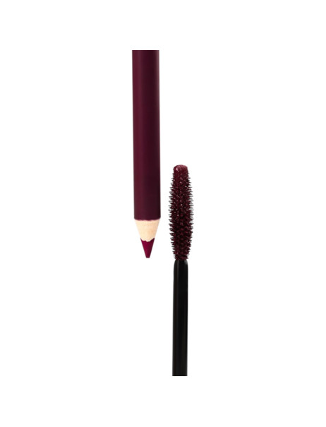 Unico Burgundy Rush Beauty Duo Набір туш бургунді + олівець для губ і очей