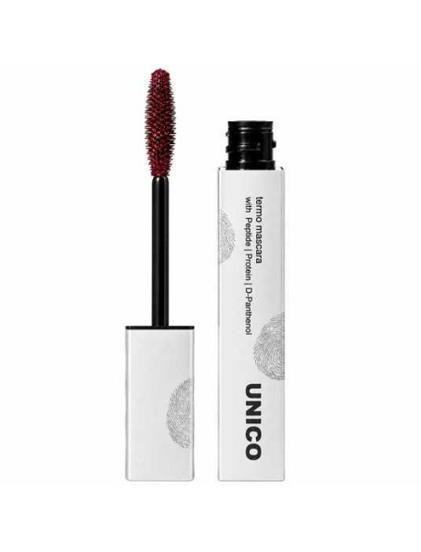 Unico Termo Mascara With Peptides Burgundy Термо-туш для вій з пептидами бургунді