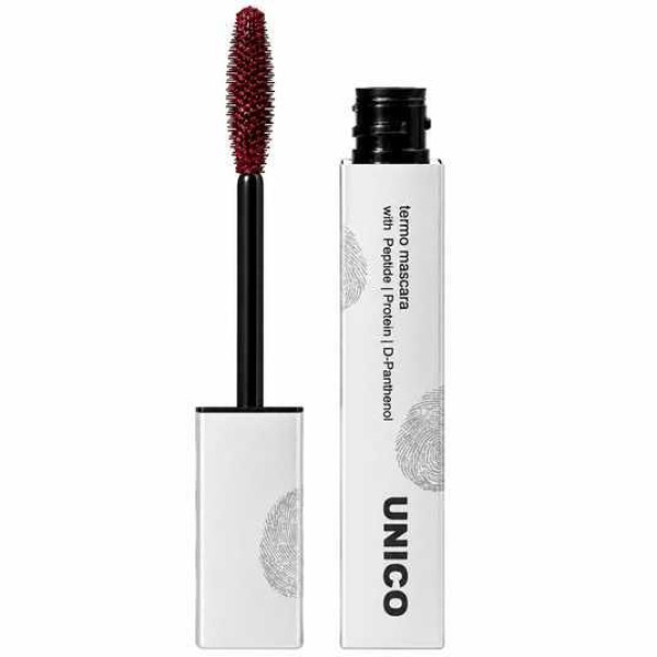 Unico Termo Mascara With Peptides Burgundy Термо-туш для вій з пептидами бургунді