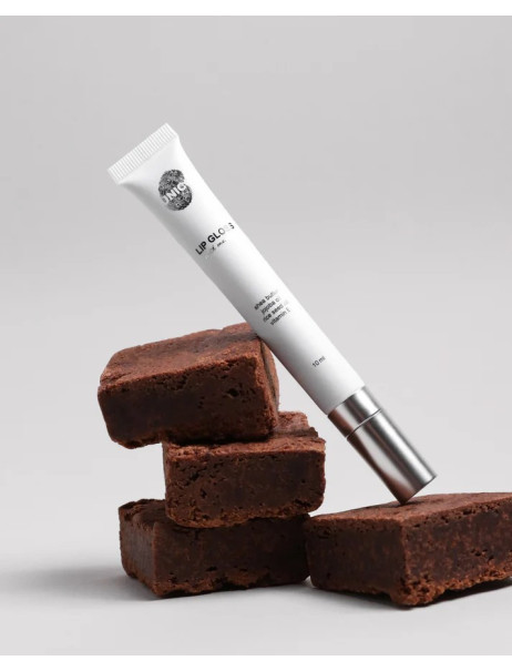 Unico Lip Gloss Brownie Блеск для губ с ароматом свежеиспеченного шоколадного брауни