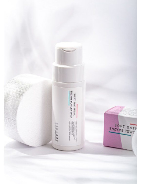 Usolab Soft Oatmeal Enzyme Powder Wash Делікатна ензимна пудра