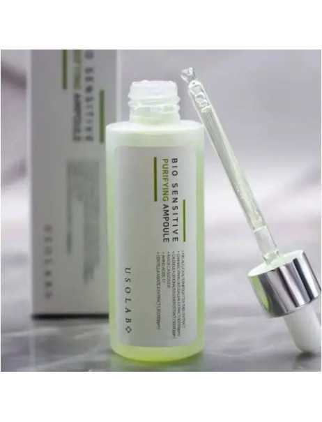 Usolab Bio Sensitive Purifying Ampoule Протизапальна, антибактеріальна та омолоджуюча сироватка