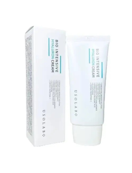 Usolab Bio Intensive Hyaluron Cream Интенсивный увлажняющий, успокаивающий и омолаживающий крем