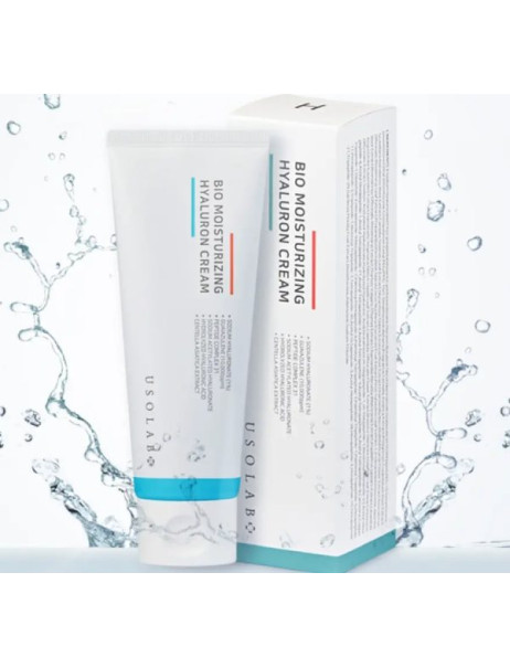 Usolab Bio Moisturizing Hyaluron Cream Інтенсивний зволожуючий, заспокійливий та омолоджуючий крем